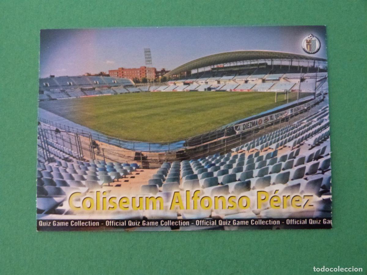 Cromos de f&uacute;tbol: TRADING CARD FUTBOL ESTADIO GETAFE C.F. MATE N&ordm; 434 FICHAS LIGA MUNDICROMO 2009-2010/09-10