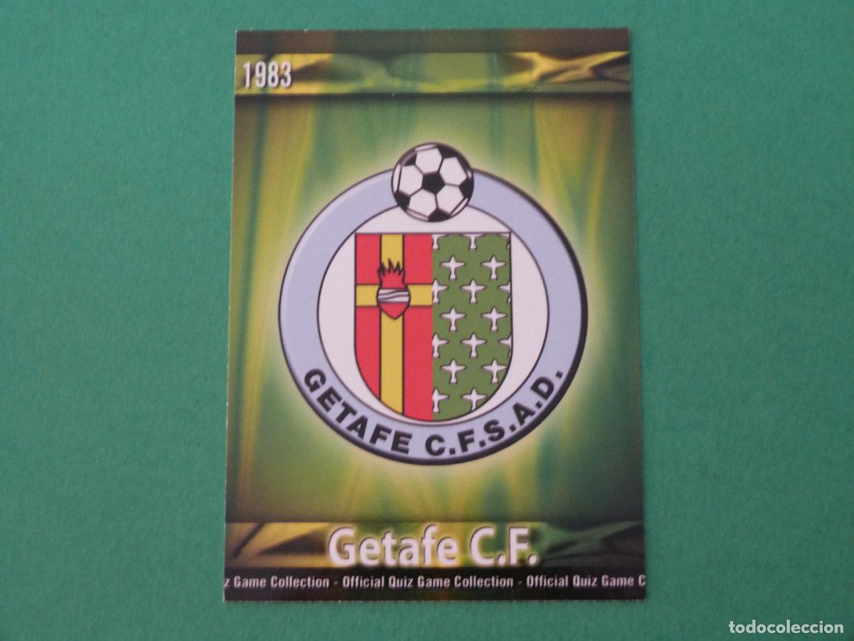 Cromos de f&uacute;tbol: TRADING CARD FUTBOL ESCUDO GETAFE C.F. MATE N&ordm; 433 FICHAS LIGA MUNDICROMO 2009-2010/09-10