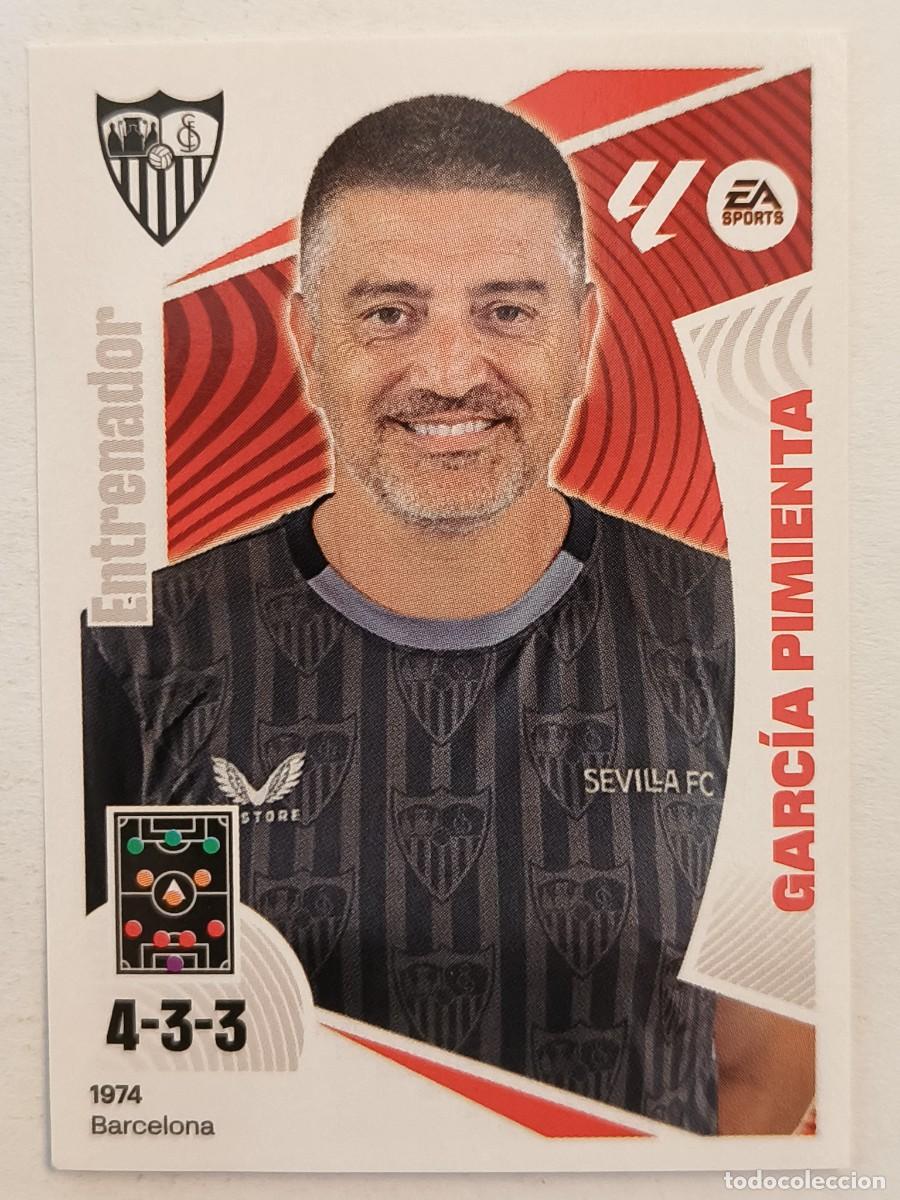 Cromos de f&uacute;tbol: #2 GARCIA PIMIENTA (SEVILLA F.C.) LIGA 24/25 ESTE