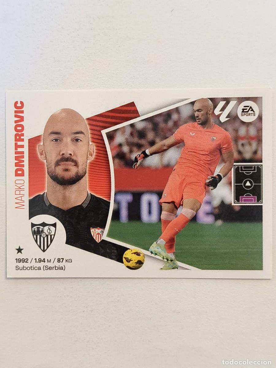 Cromos de f&uacute;tbol: #4 DMITROVIC (SEVILLA F.C.) LIGA 24/25 ESTE