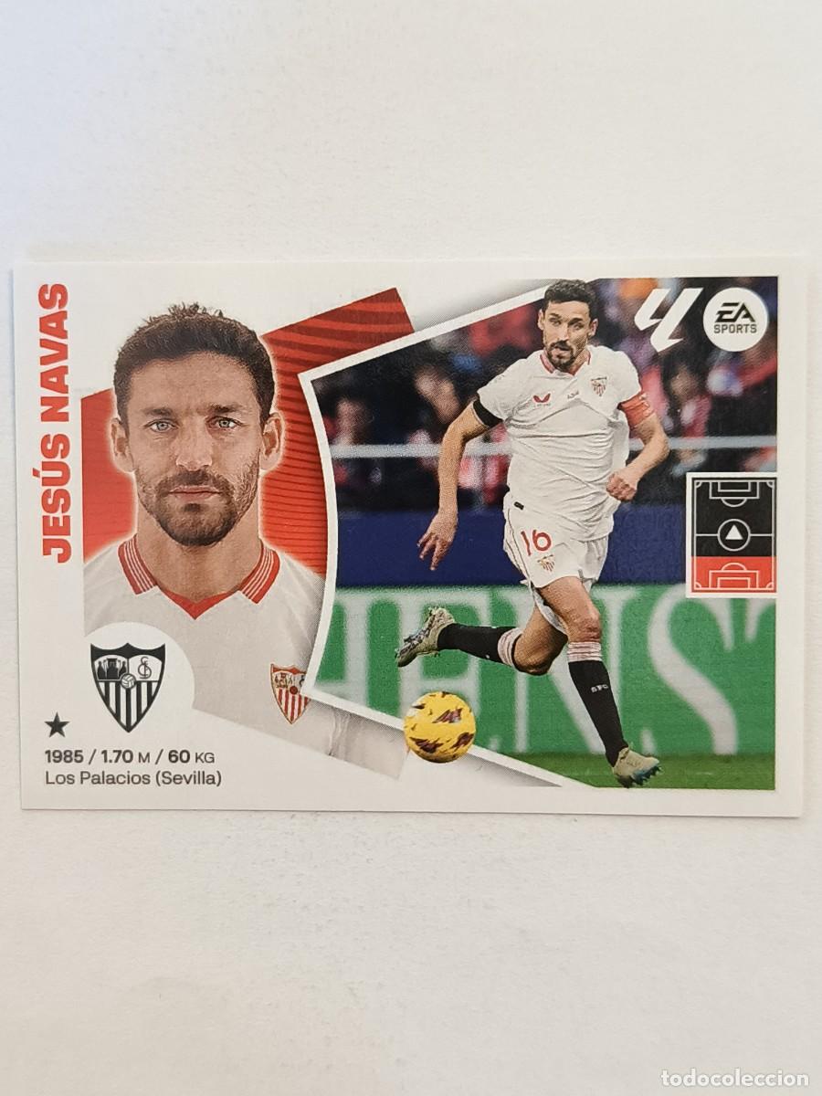 Cromos de f&uacute;tbol: #6 JESUS NAVAS (SEVILLA F.C.) LIGA 24/25 ESTE