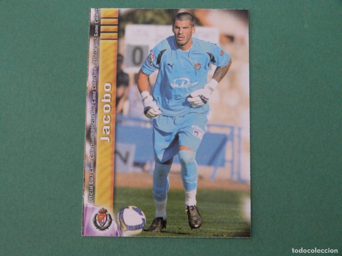 Cromos de f&uacute;tbol: TRADING CARD FUTBOL JACOBO REAL VALLADOLID N&ordm; 410 FICHAS LIGA MUNDICROMO 2009-2010/09-10