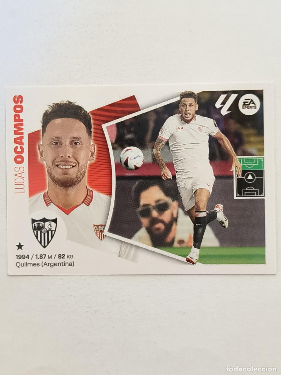 Cromos de f&uacute;tbol: #17 OCAMPOS (SEVILLA F.C.) LIGA 24/25 ESTE
