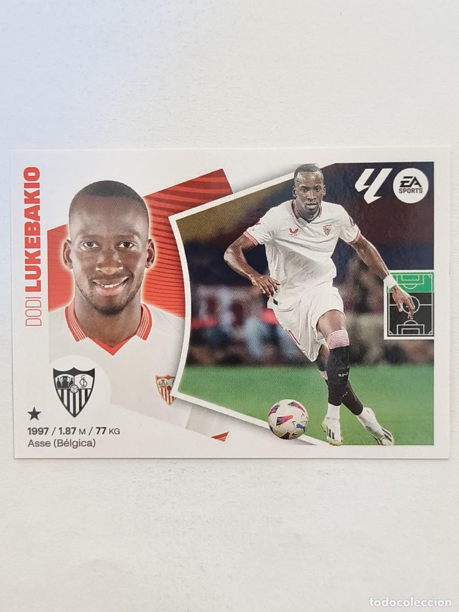 Cromos de f&uacute;tbol: #19 LUKEBAKIO (SEVILLA F.C.) LIGA 24/25 ESTE