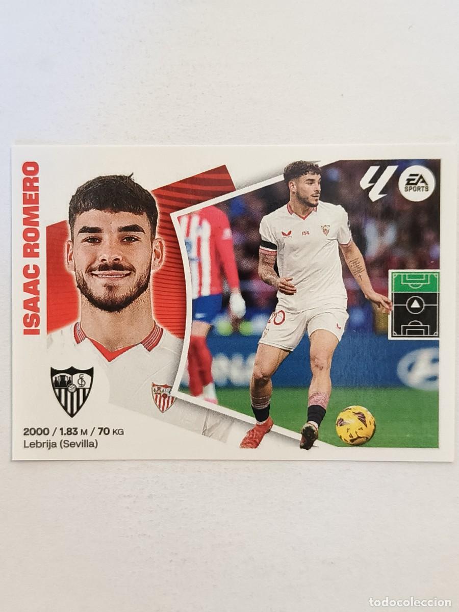 Cromos de f&uacute;tbol: #20 ISAAC ROMERO (SEVILLA F.C.) LIGA 24/25 ESTE