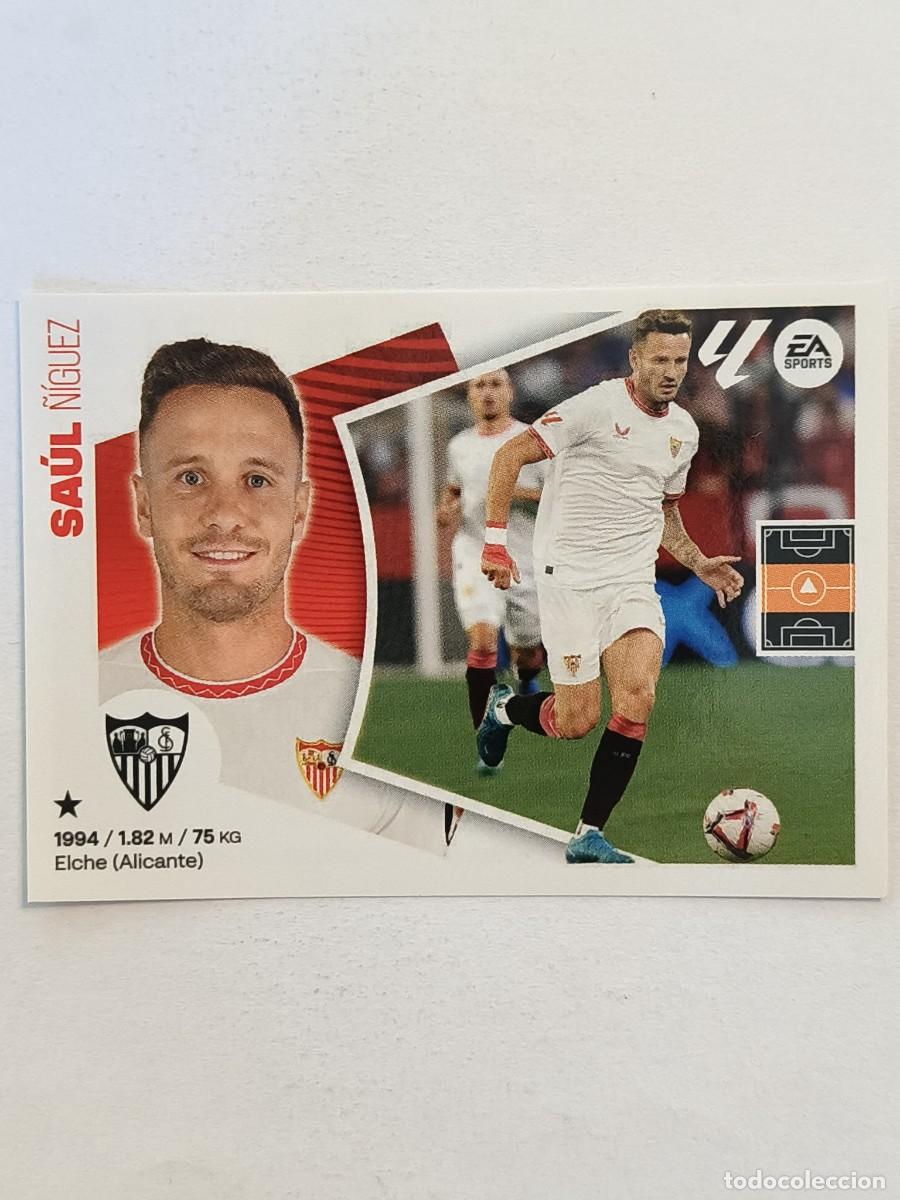 Cromos de f&uacute;tbol: #SAUL ULTIMOS FICHAJES 8 (SEVILLA F.C.) LIGA 24/25 ESTE