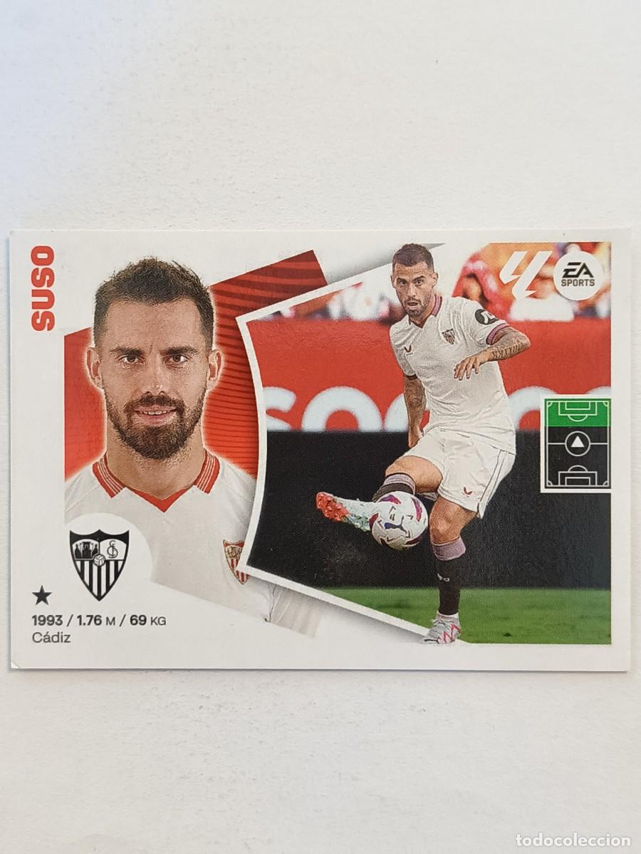 Cromos de f&uacute;tbol: #17BIS SUSO COLOCA (SEVILLA F.C.) LIGA 24/25 ESTE