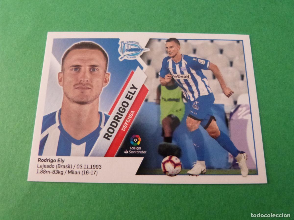 Cromos de Futebol: CROMO FUTBOL RODRIGO ELY DEPORTIVO ALAVES SIN PEGAR N&ordm; 5 B LIGA ESTE 2019-2020/19-20 PANINI