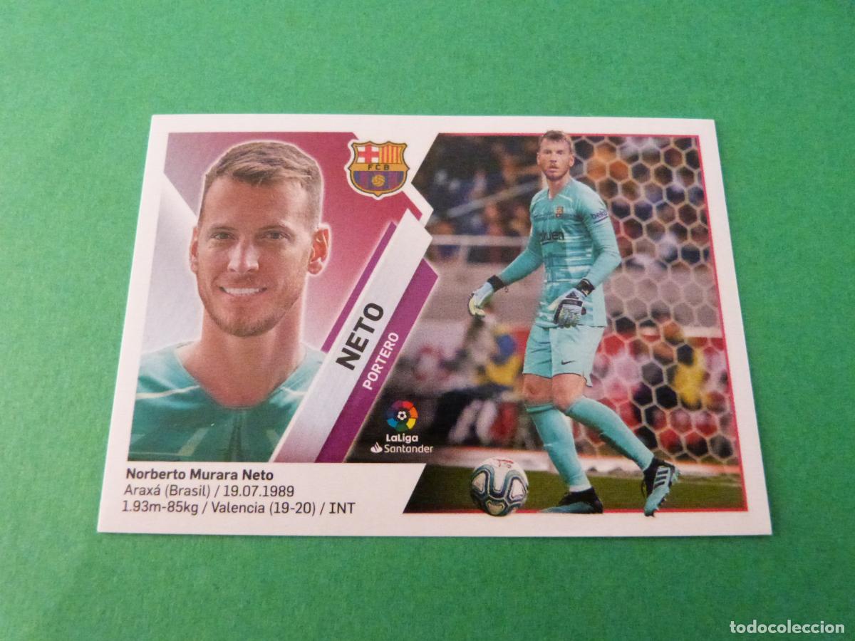 Cartes &agrave; collectionner de Football: CROMO FUTBOL NETO F.C. BARCELONA SIN PEGAR N&ordm; 2 LIGA ESTE 2019-2020/19-20 PANINI