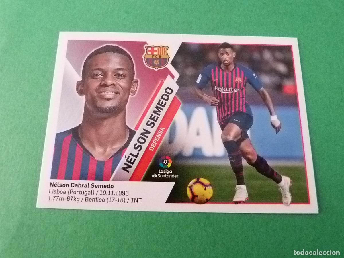 Cartes &agrave; collectionner de Football: CROMO FUTBOL NELSON SEMEDO F.C. BARCELONA SIN PEGAR N&ordm; 3 A LIGA ESTE 2019-2020/19-20 PANINI