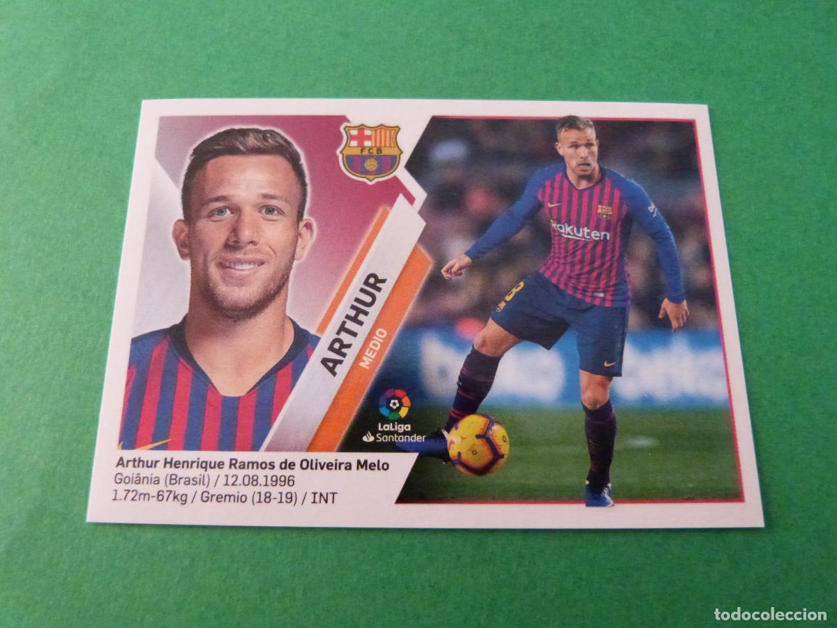 Cromos de f&uacute;tbol: CROMO FUTBOL ARTHUR F.C. BARCELONA SIN PEGAR N&ordm; 11 LIGA ESTE 2019-2020/19-20 PANINI