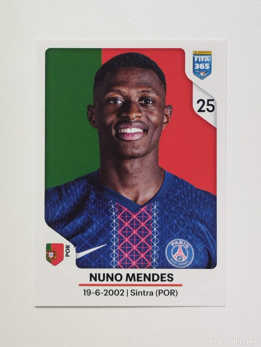 Cromos de f&uacute;tbol: CROMO STICKER PANINI FIFA 365 2026 NUNO MENDES 158 PSG