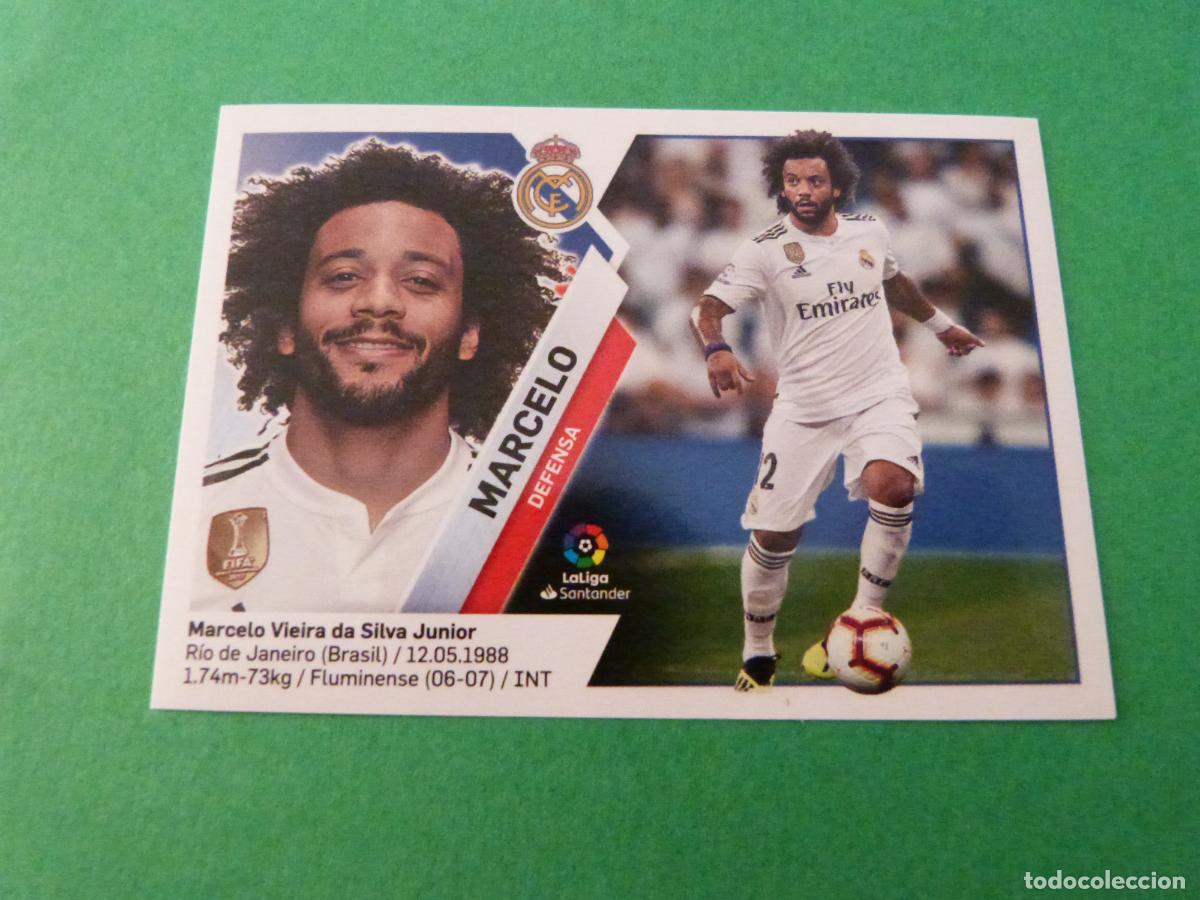 Cromos de f&uacute;tbol: CROMO FUTBOL MARCELO REAL MADRID C.F. SIN PEGAR N&ordm; 7 LIGA ESTE 2019-2020/19-20 PANINI