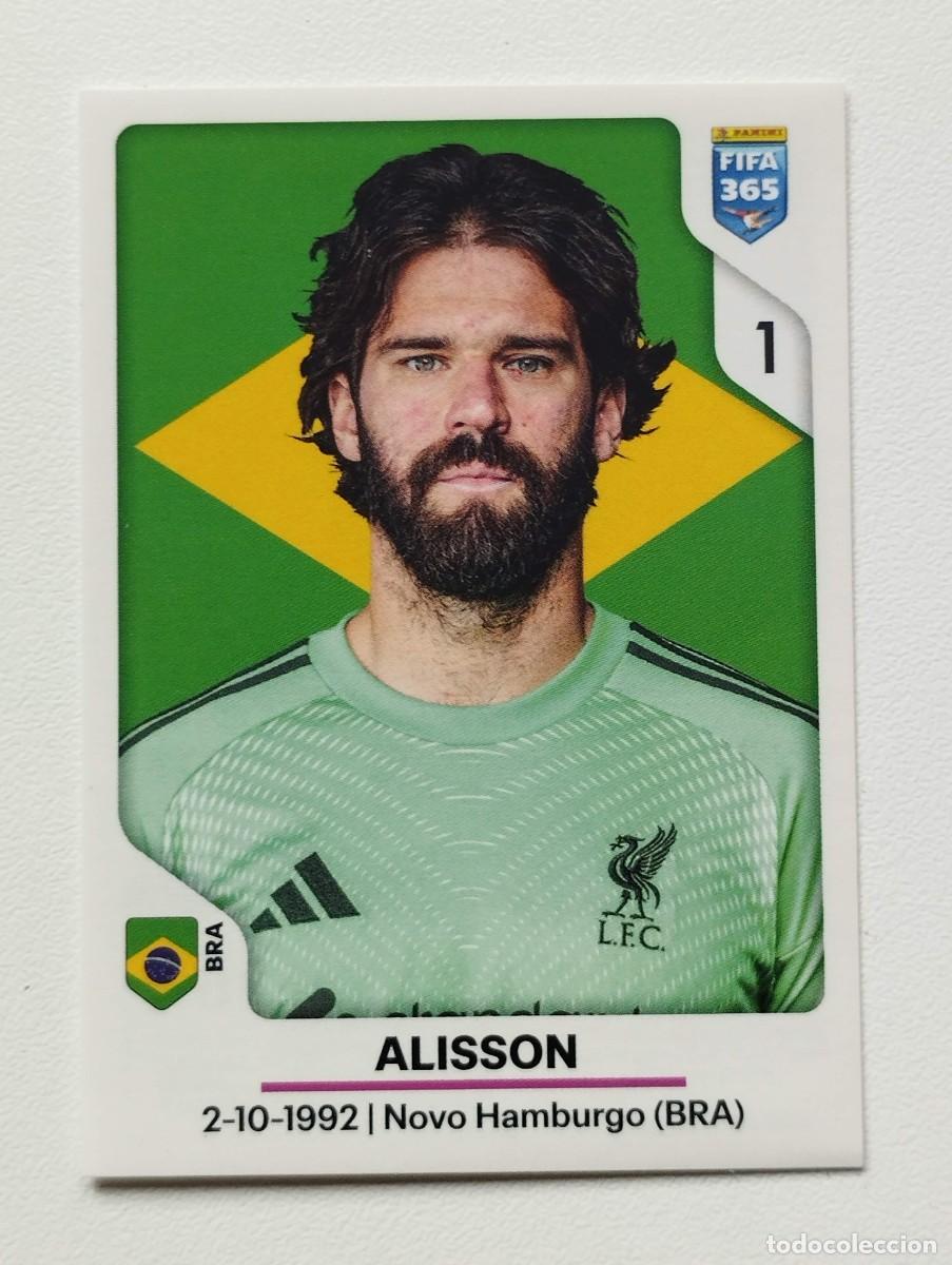 Cromos de Futebol: CROMO STICKER PANINI FIFA 365 2026 ALISSON 81 LIVERPOOL