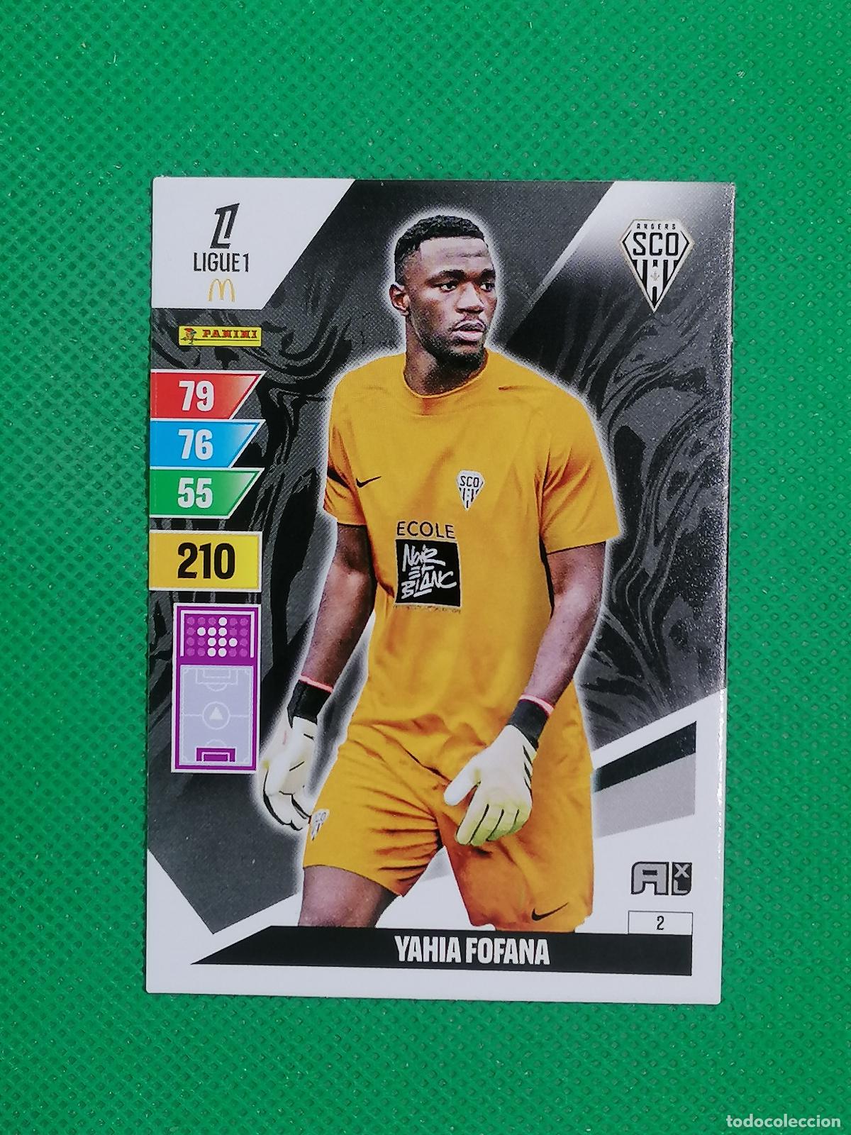 Cromos de f&uacute;tbol: 2 YAHIA FOFANA ANGERS SCO ⚽ LIGUE 1 MCDONALDS ADRENALYN XL 2024 2025 24 25 ⚽
