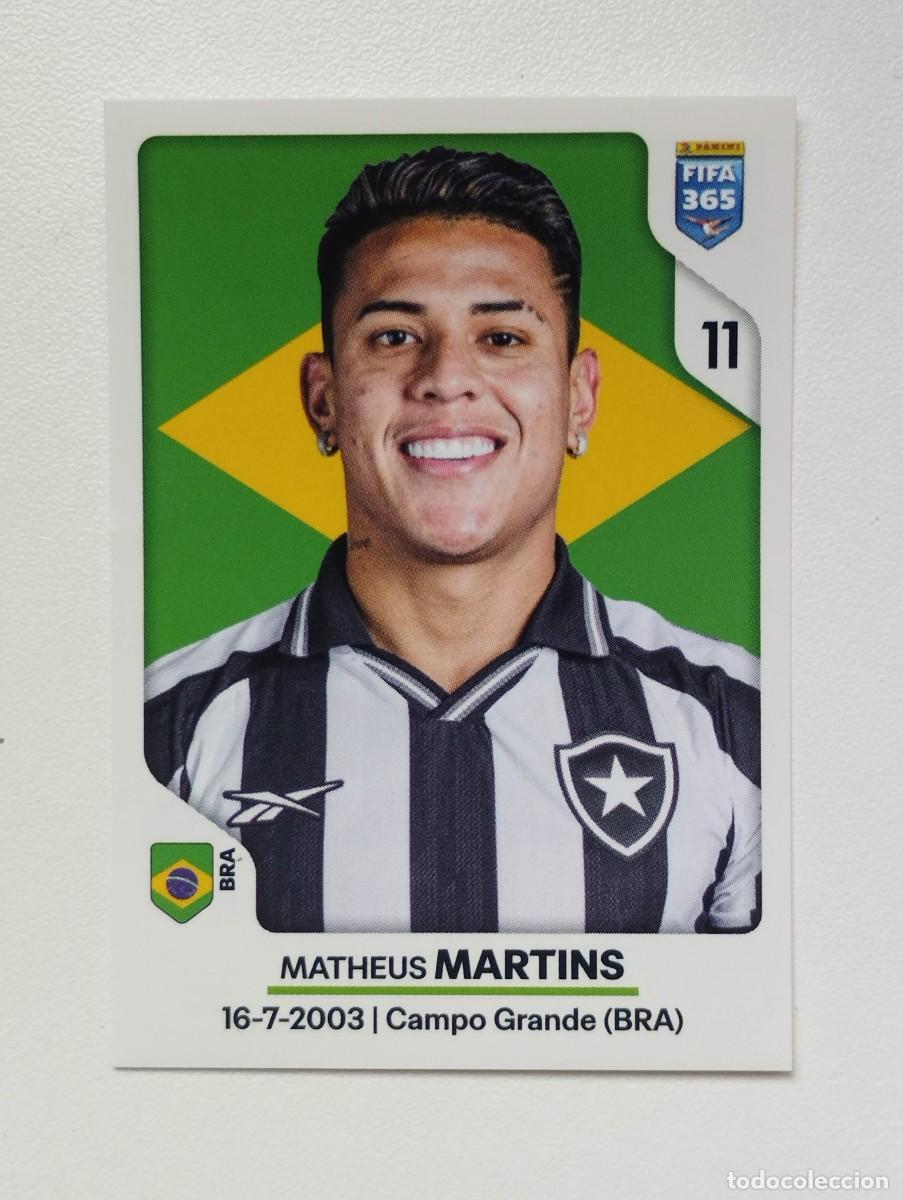 Cromos de f&uacute;tbol: CROMO STICKER PANINI FIFA 365 2026 MATHEUS MARTINS 60 BOTAFOGO