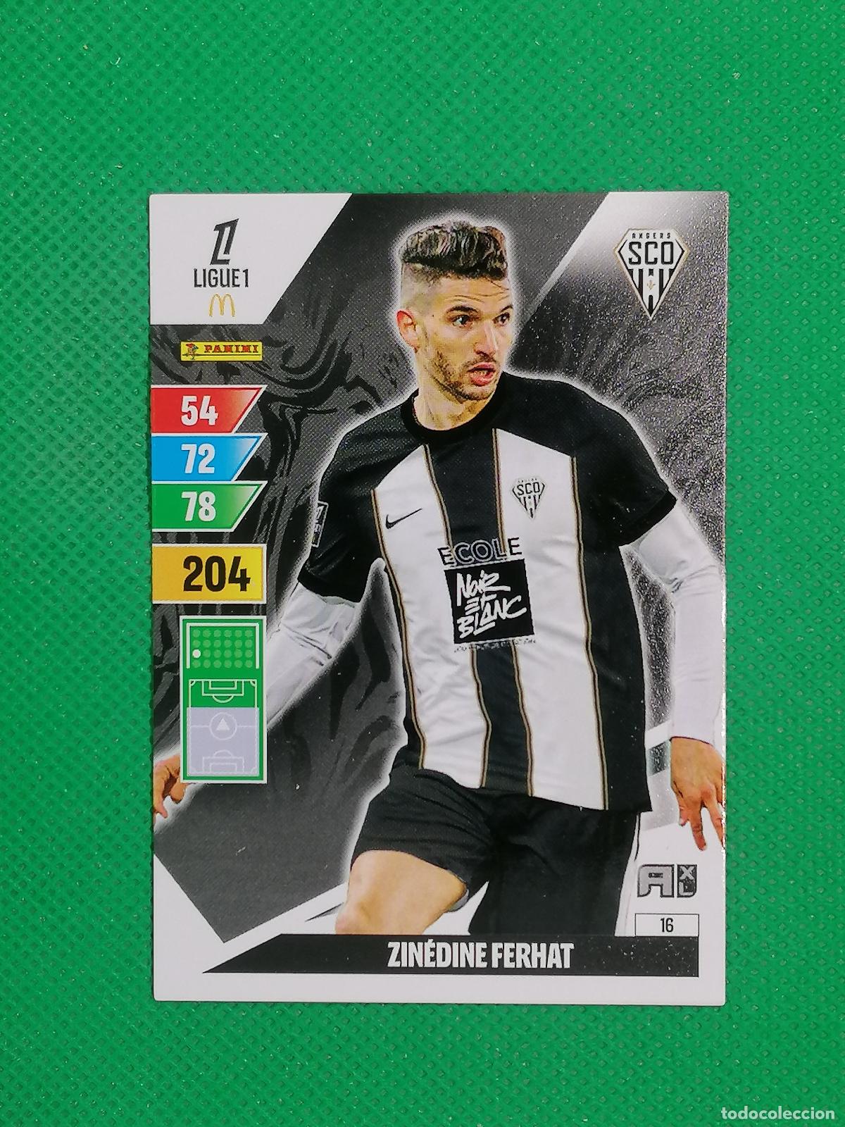 Cromos de f&uacute;tbol: 16 ZINEDINE FERHAT SCO ⚽ LIGUE 1 MCDONALDS ADRENALYN XL 2024 2025 24 25 ⚽
