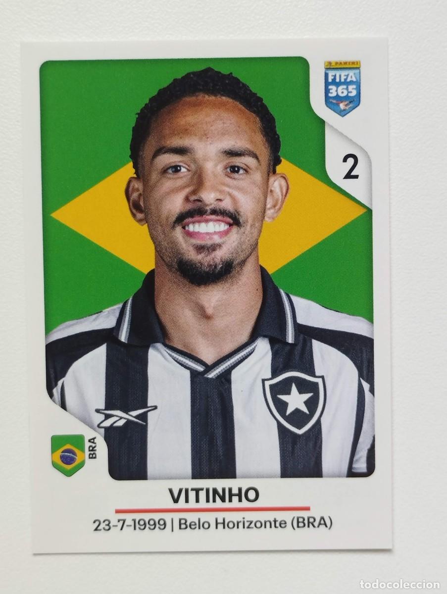 Cromos de f&uacute;tbol: CROMO STICKER PANINI FIFA 365 2026 VITINHO 48 BOTAFOGO