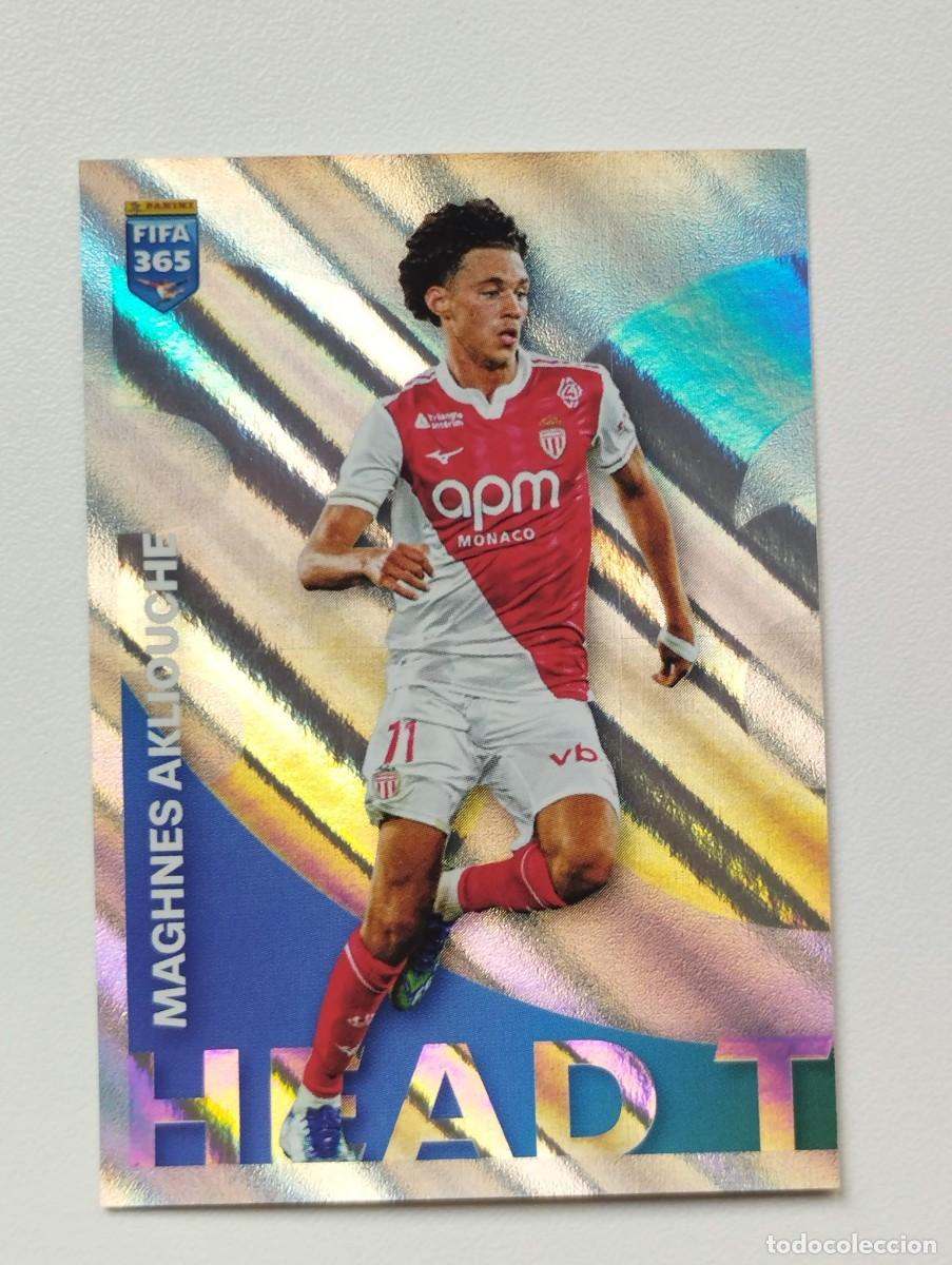Cromos de f&uacute;tbol: CROMO STICKER PANINI FIFA 365 2026 HEAD MAGHNES AKLIOUCHE 35 MONACO