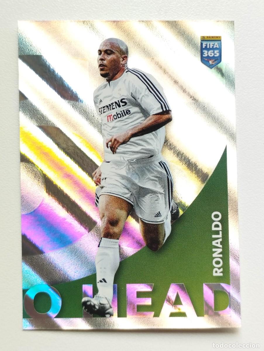 Cromos de f&uacute;tbol: CROMO STICKER PANINI FIFA 365 2026 HEAD RONALDO NAZARIO 32 REAL MADRID