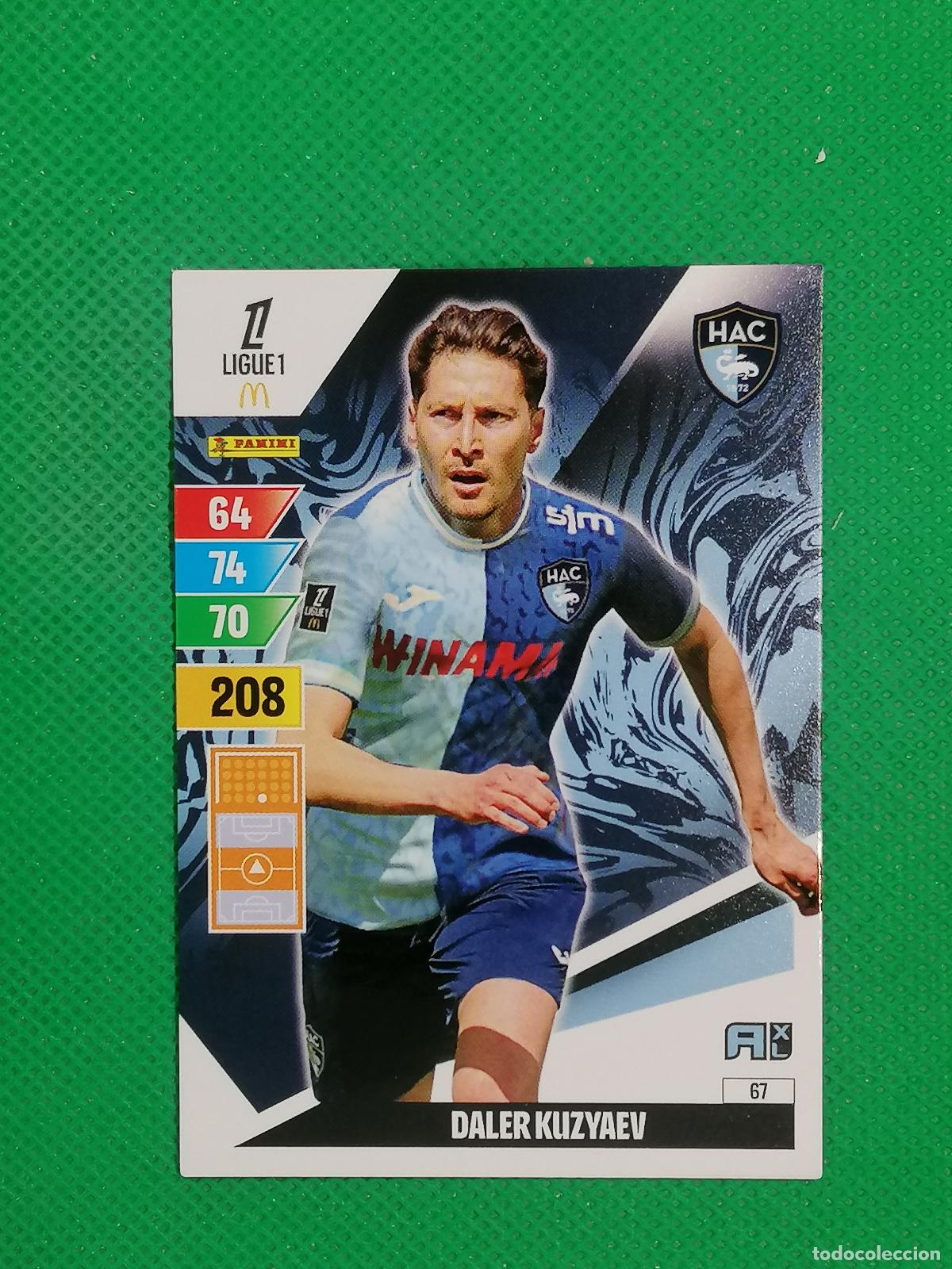 Cromos de f&uacute;tbol: 67 DALER KUZYAEV LE HAVRE ⚽ LIGUE 1 MCDONALDS ADRENALYN XL 2024 2025 24 25 ⚽