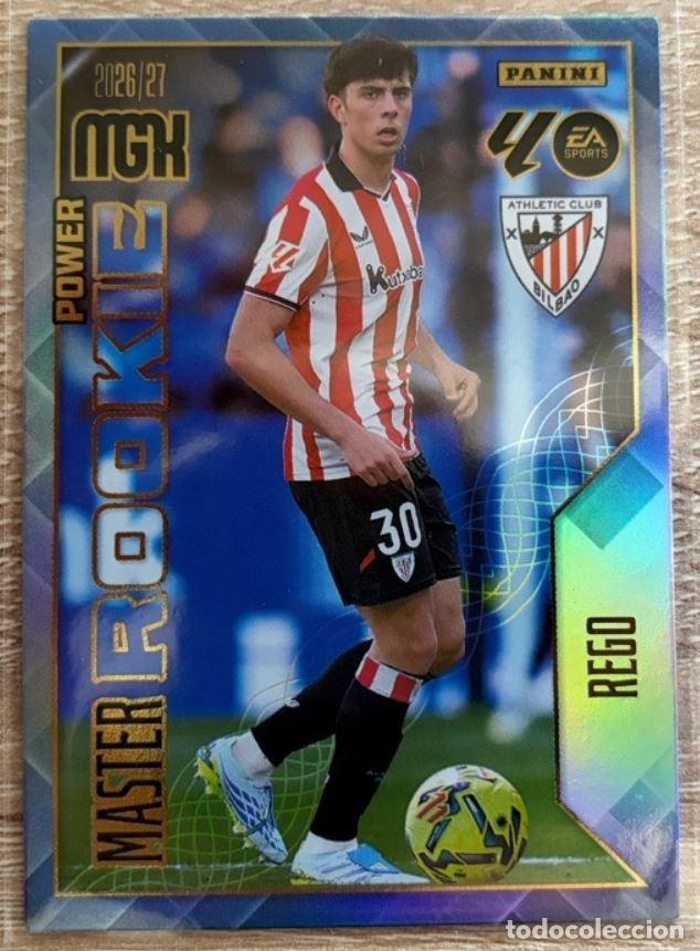 Cromos de f&uacute;tbol: REGO MASTER ROOKIE POWER BOX PREMIUM MEGACRACKS MGK 2026 2027 26 27 ATHLETIC CLUB