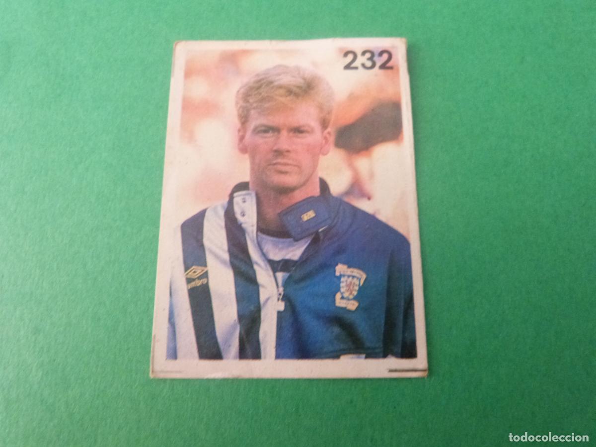 Cromos de f&uacute;tbol: CROMO FUTBOL JOHNSTON ESCOCIA DESPEGADO N&ordm; 232 MUNDIAL ITALIA 90 REYAUCA