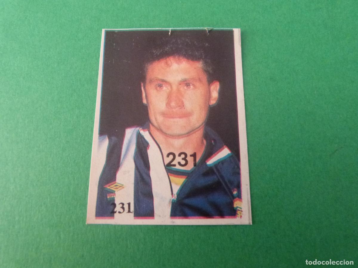 Cromos de f&uacute;tbol: CROMO FUTBOL BETT ESCOCIA DESPEGADO N&ordm; 231 MUNDIAL ITALIA 90 REYAUCA