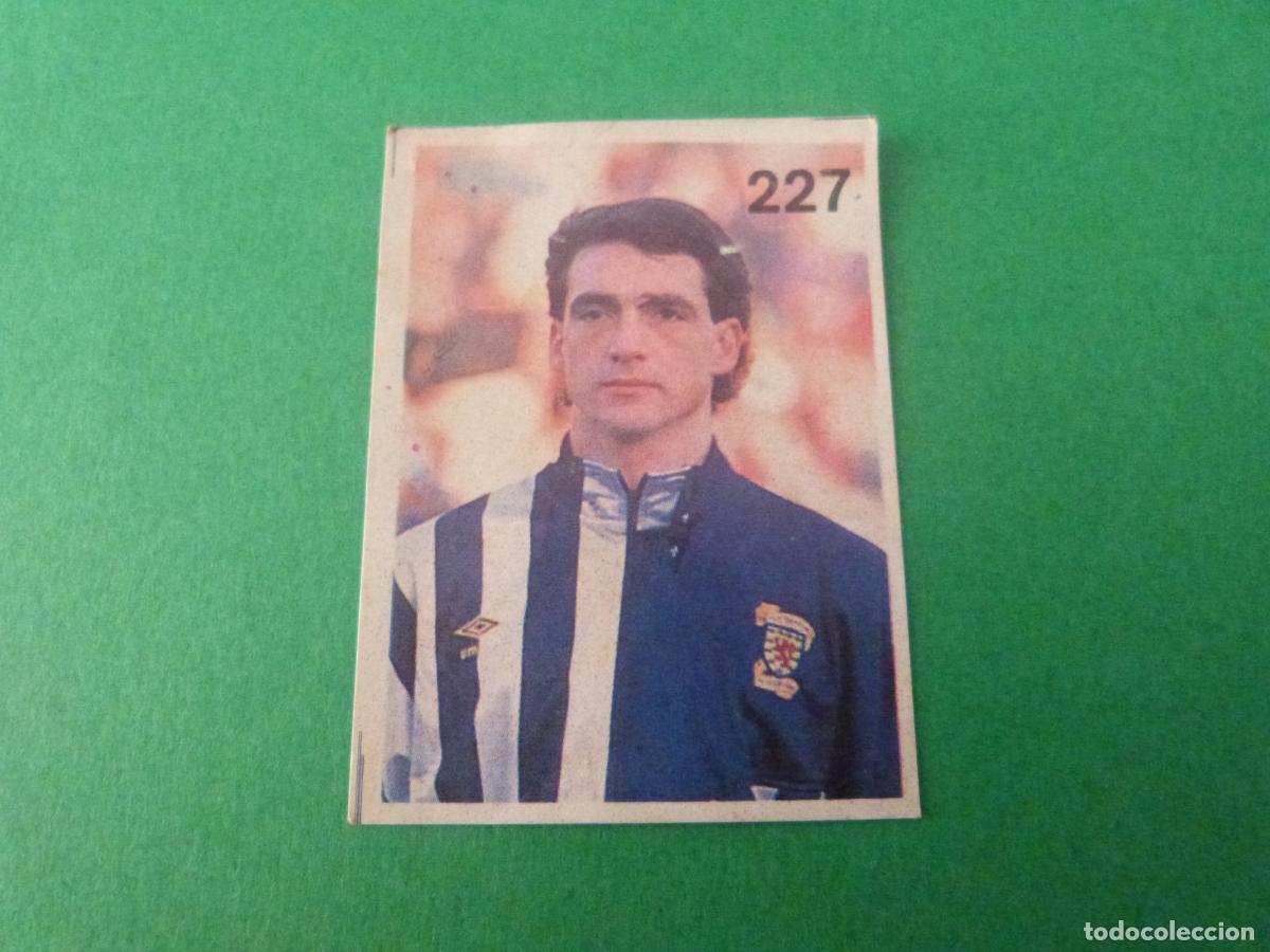 Cromos de f&uacute;tbol: CROMO FUTBOL MCSTAY ESCOCIA DESPEGADO N&ordm; 227 MUNDIAL ITALIA 90 REYAUCA