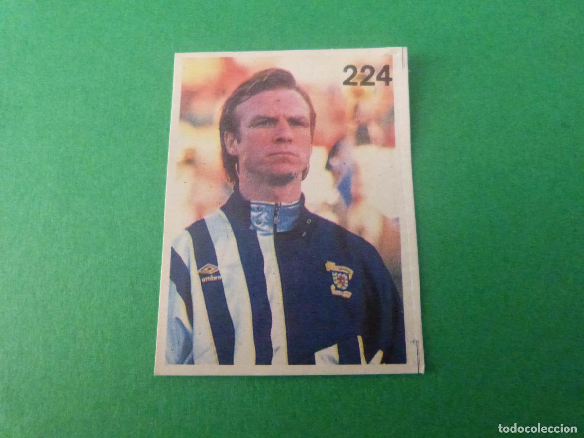 Cromos de f&uacute;tbol: CROMO FUTBOL MCLEISH ESCOCIA DESPEGADO N&ordm; 224 MUNDIAL ITALIA 90 REYAUCA