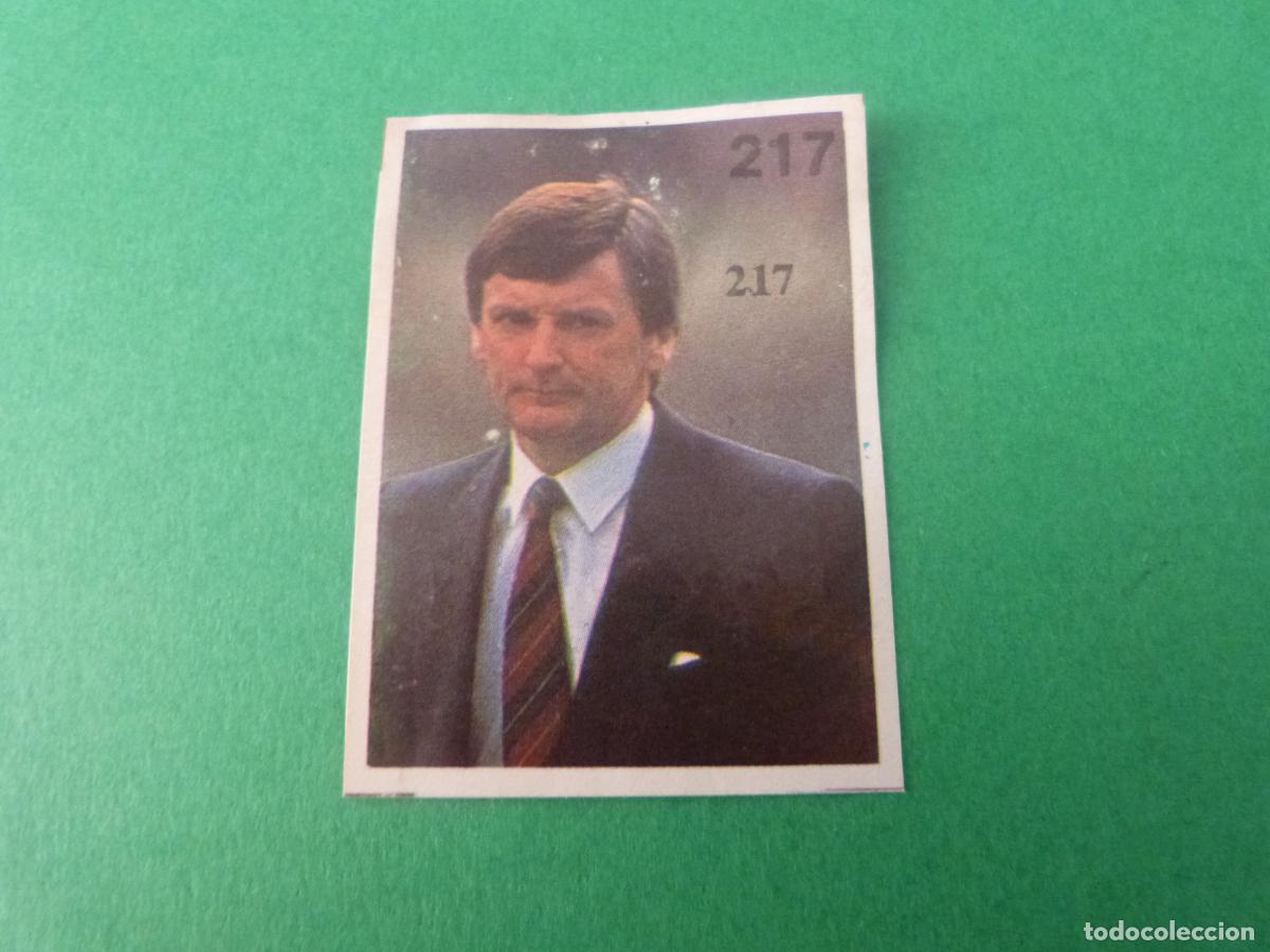 Cromos de f&uacute;tbol: CROMO FUTBOL ROXBURGH ESCOCIA DESPEGADO N&ordm; 217 MUNDIAL ITALIA 90 REYAUCA