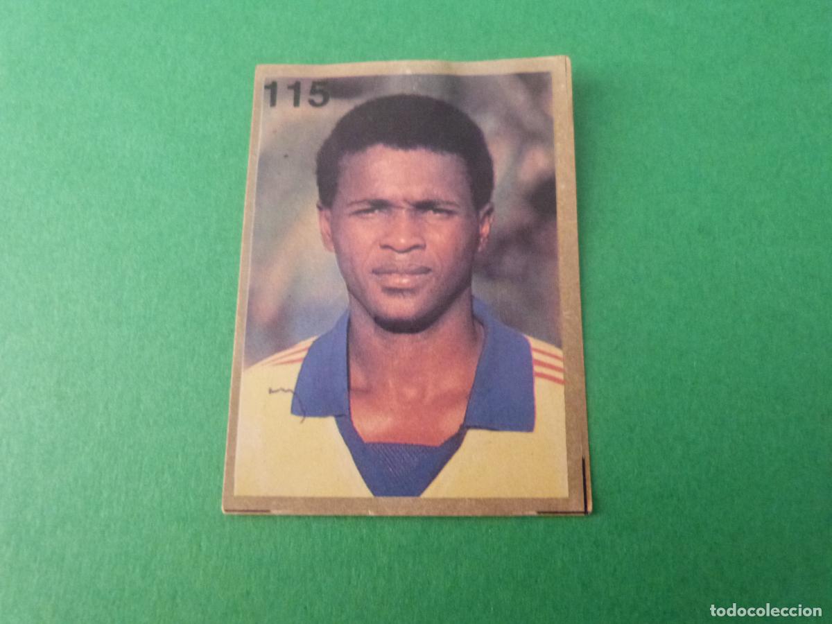 Cromos de f&uacute;tbol: CROMO FUTBOL REDIN COLOMBIA DESPEGADO N&ordm; 115 MUNDIAL ITALIA 90 REYAUCA