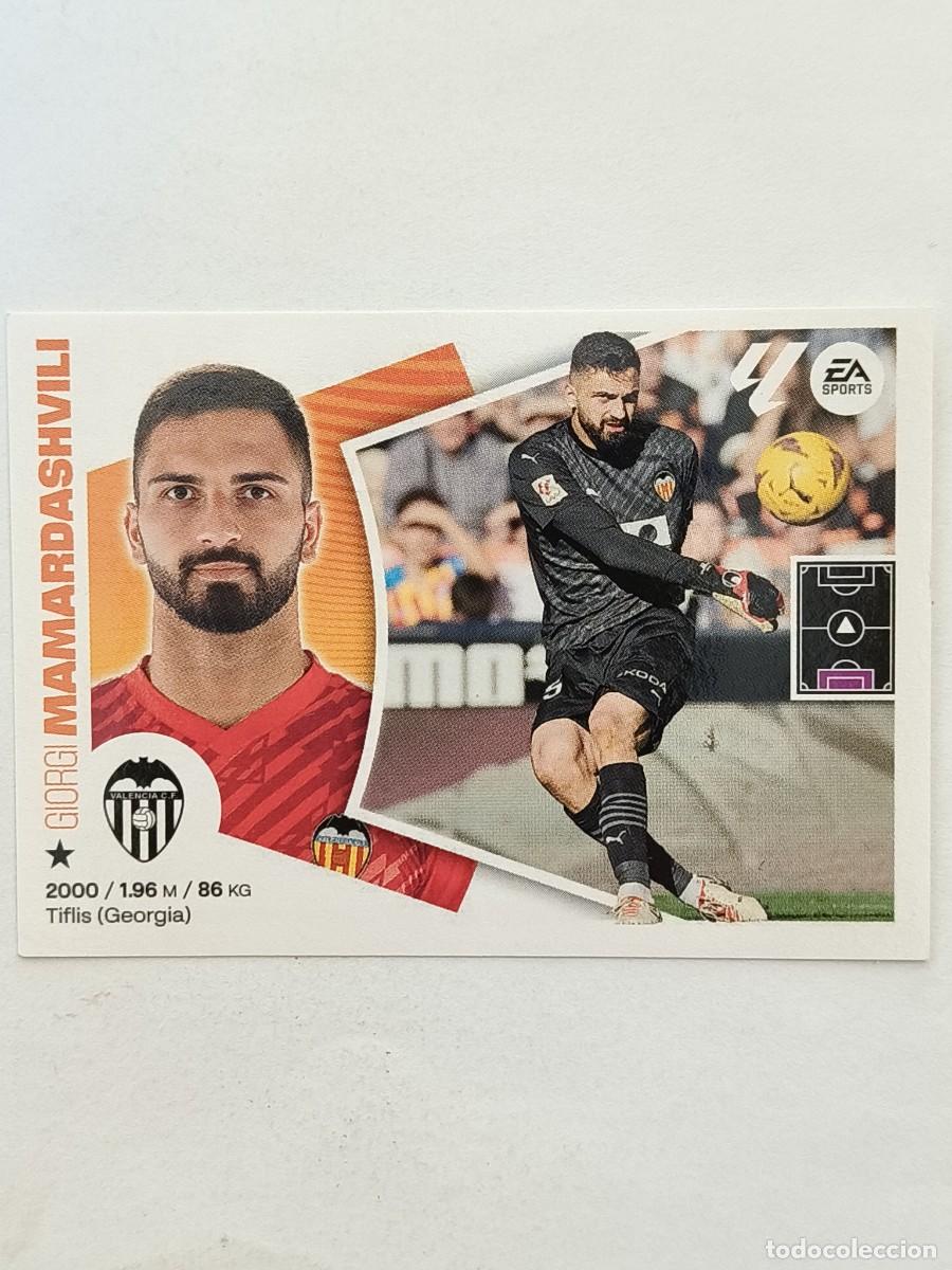 Cromos de f&uacute;tbol: #2 MAMARDASHVILI (VALENCIA C.F.) LIGA 24/25 ESTE