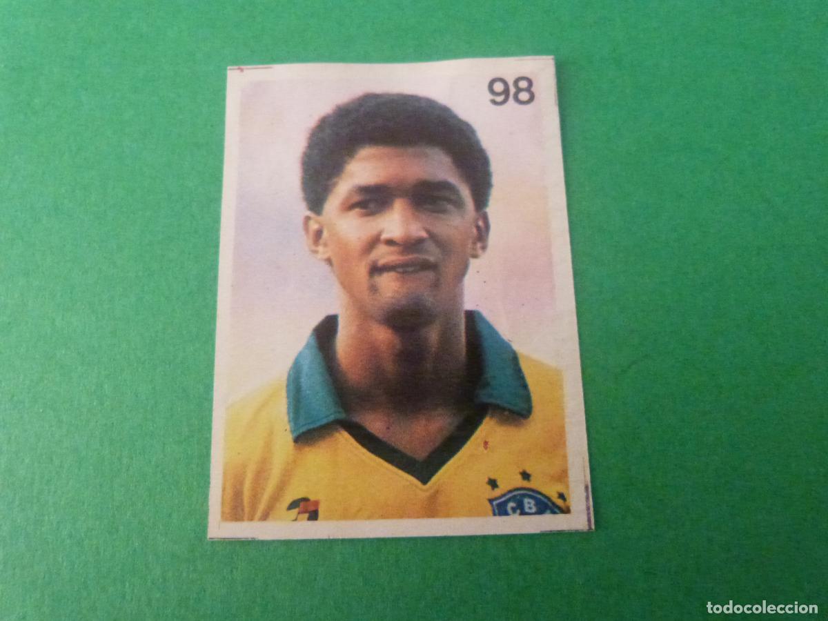Cromos de f&uacute;tbol: CROMO FUTBOL VALDO BRASIL DESPEGADO N&ordm; 98 MUNDIAL ITALIA 90 REYAUCA
