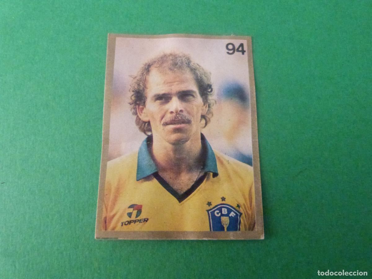 Cromos de f&uacute;tbol: CROMO FUTBOL ALEMAO BRASIL DESPEGADO N&ordm; 94 MUNDIAL ITALIA 90 REYAUCA