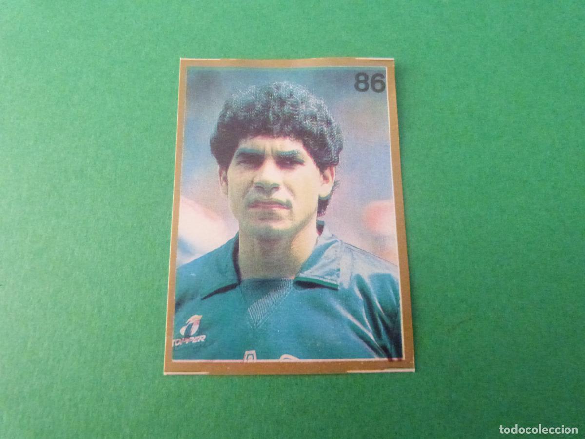 Cromos de f&uacute;tbol: CROMO FUTBOL ACACIO BRASIL DESPEGADO N&ordm; 86 MUNDIAL ITALIA 90 REYAUCA