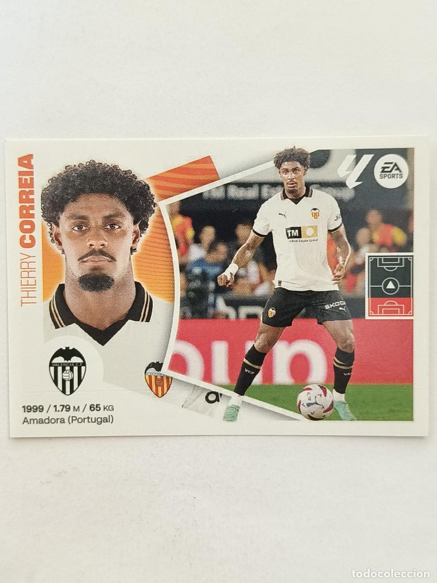 Cromos de f&uacute;tbol: #6 CORREIA (VALENCIA C.F.) LIGA 24/25 ESTE