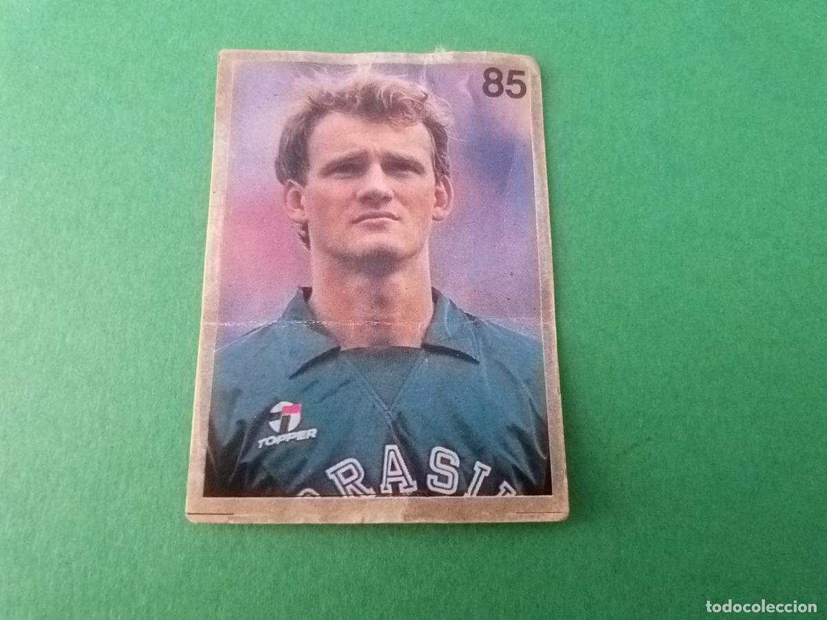 Cromos de f&uacute;tbol: CROMO FUTBOL TAFFAREL BRASIL DESPEGADO N&ordm; 85 MUNDIAL ITALIA 90 REYAUCA