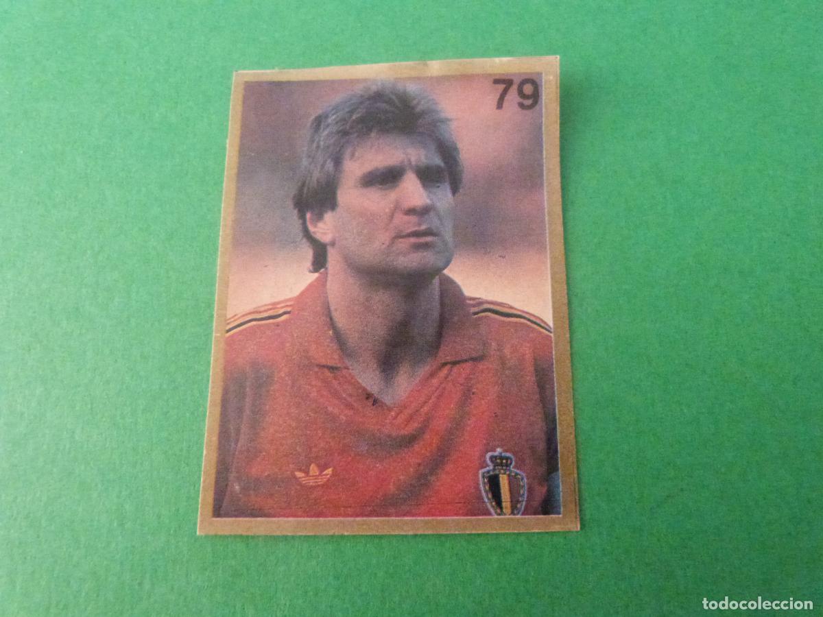 Figurine di Calcio: CROMO FUTBOL CEULEMANS BELGICA DESPEGADO N&ordm; 79 MUNDIAL ITALIA 90 REYAUCA