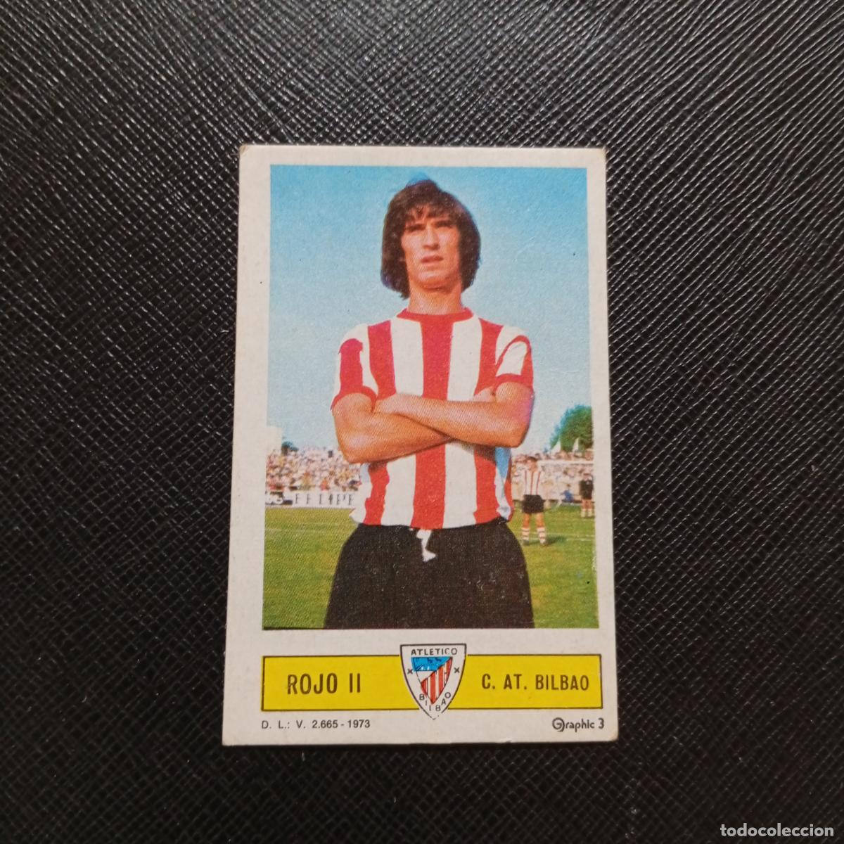 Cromos de f&uacute;tbol: ROJO II BILBAO ESTE 1973 1974 CROMO FUTBOL LIGA 73 74 - DESPEGADO - A206 PG4