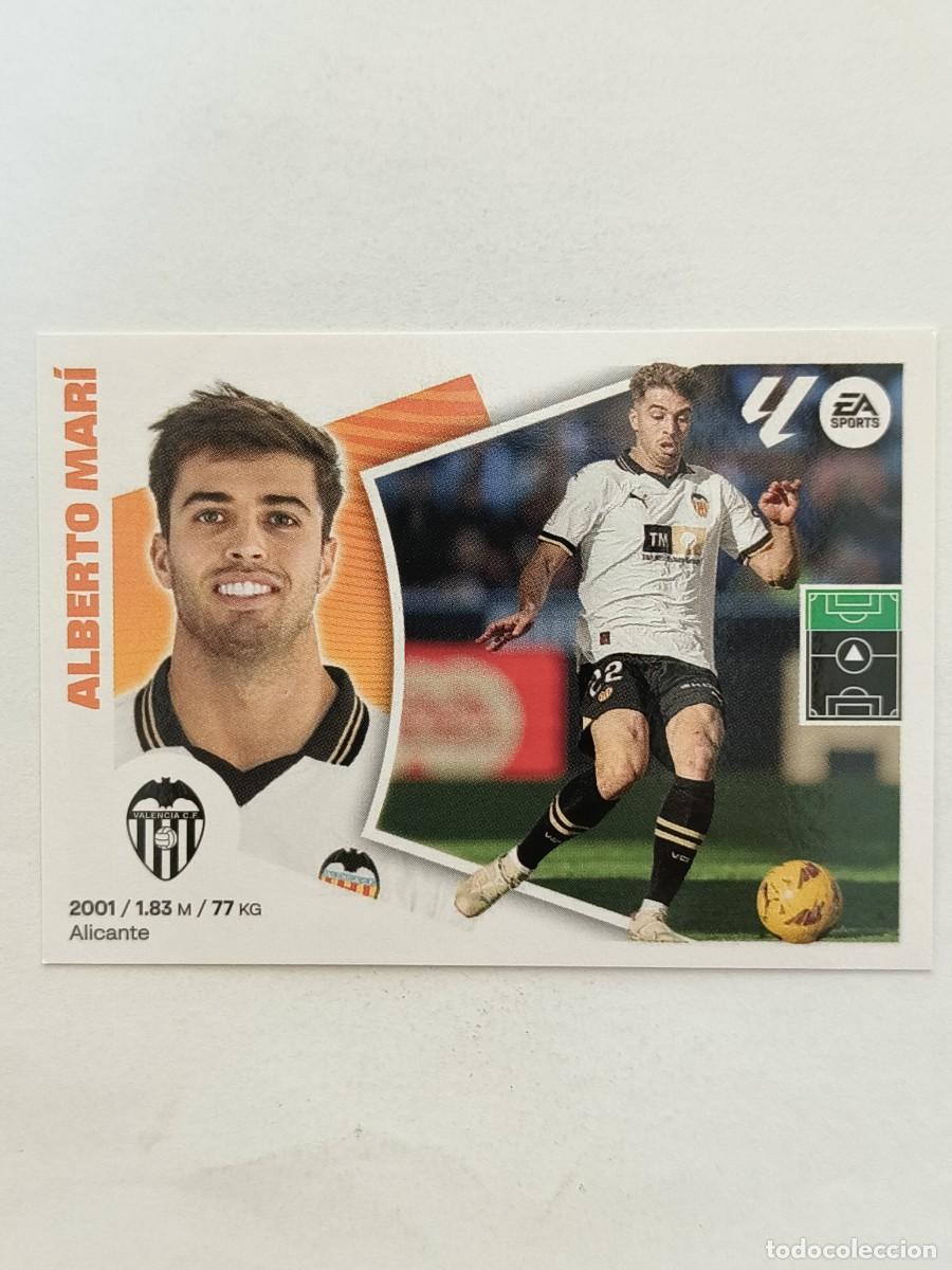 Cromos de f&uacute;tbol: #19 ALBERTO MARI (VALENCIA C.F.) LIGA 24/25 ESTE