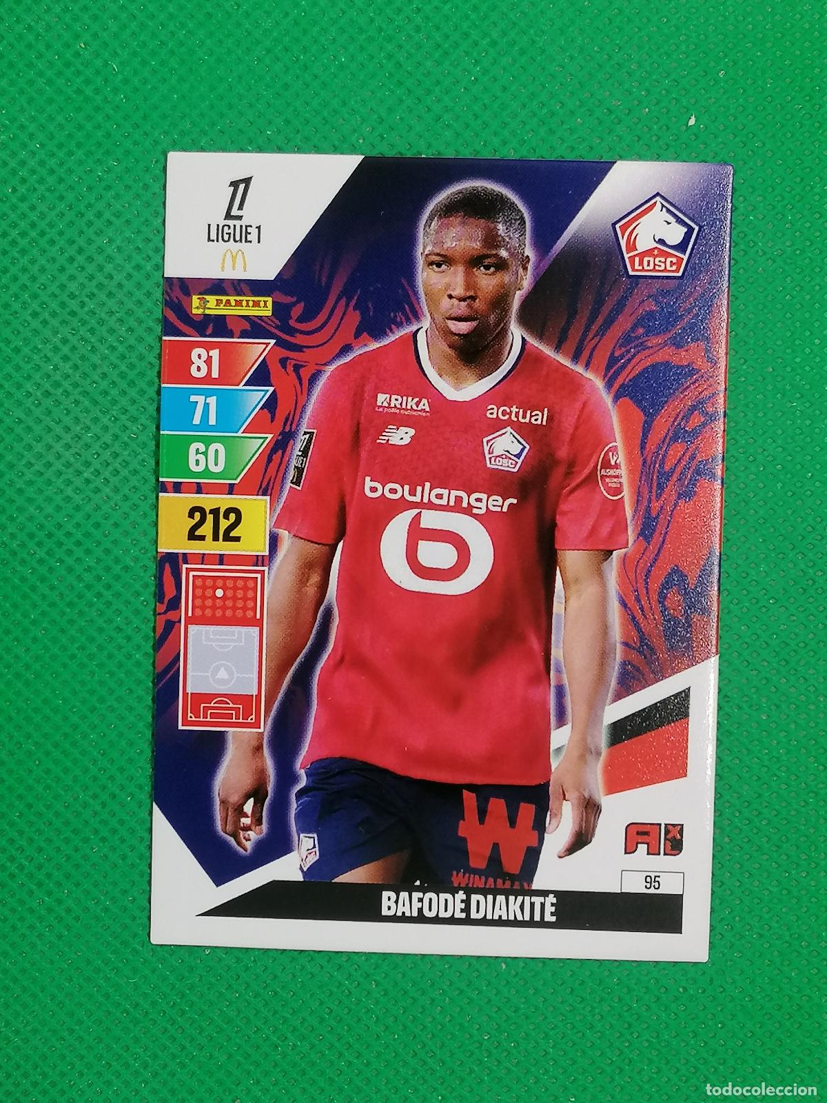 Figurine di Calcio: 95 BAFODE DIAKITE LOSC ⚽ LIGUE 1 MCDONALDS ADRENALYN XL 2024 2025 24 25 ⚽