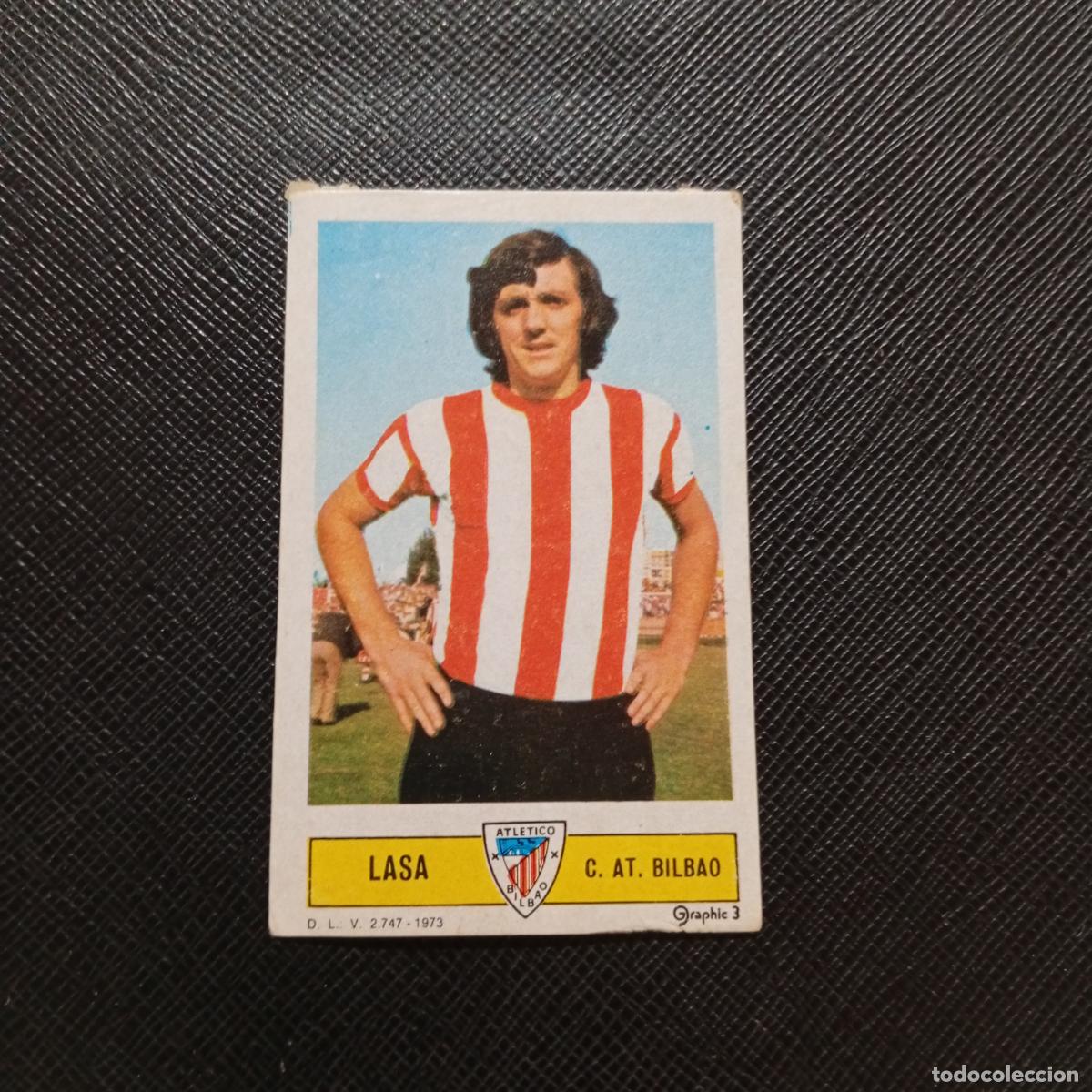 Cromos de f&uacute;tbol: LASA BILBAO ESTE 1973 1974 CROMO FUTBOL LIGA 73 74 - DESPEGADO - A206 PG4