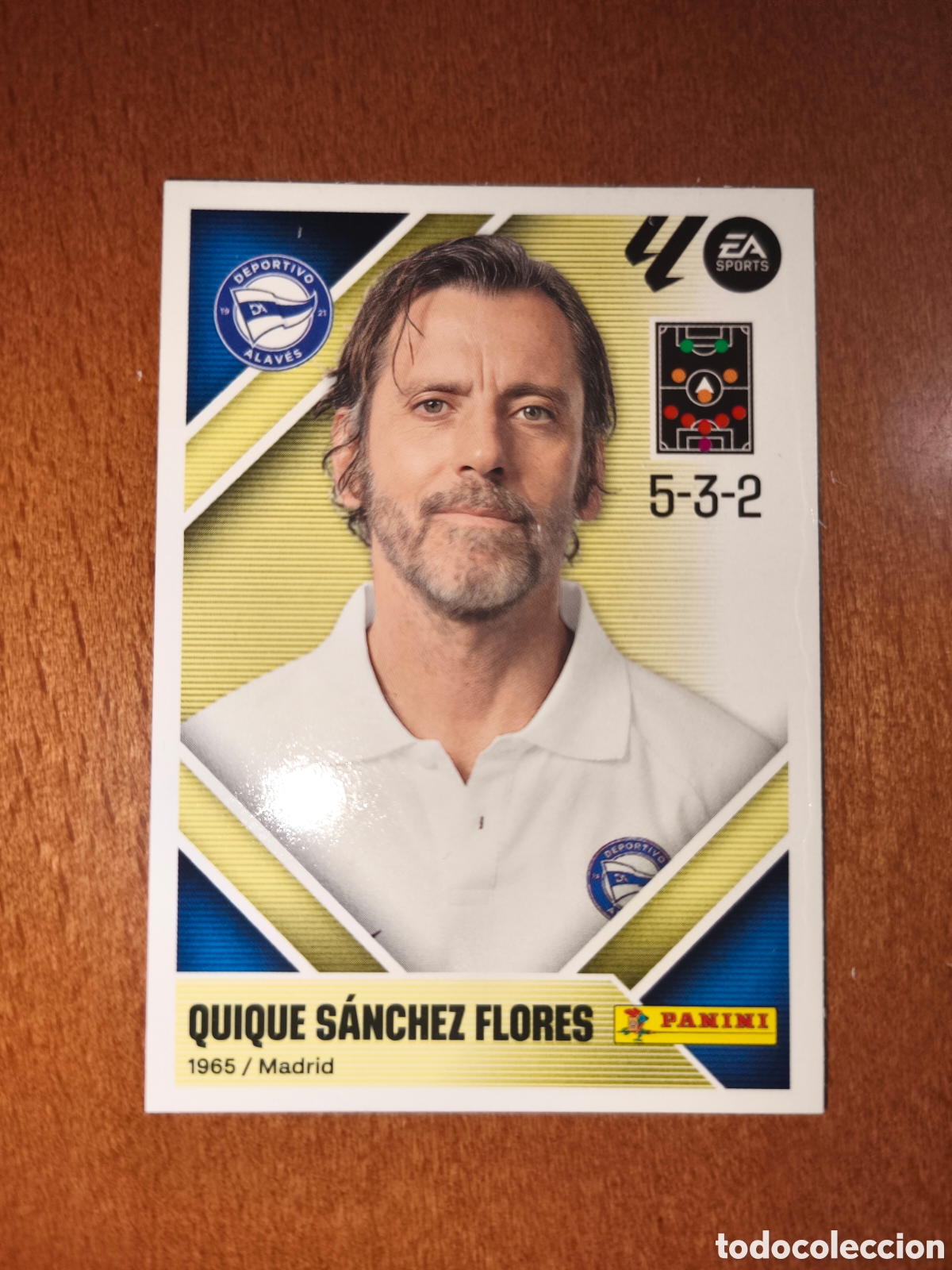 Cromos de f&uacute;tbol: Quique S&aacute;nchez Flores n&deg;2 liga este 26/27 Deportivo Alav&eacute;s