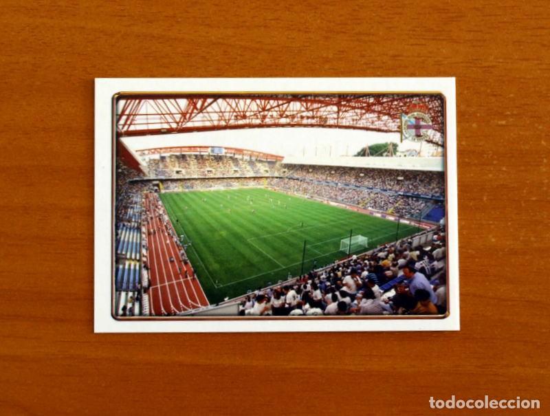 Cromos de f&uacute;tbol: Deportivo de la Coru&ntilde;a - N&ordm; 2, Riazor - Las Fichas de la Liga Mundicromo 2000-2001, 02-01