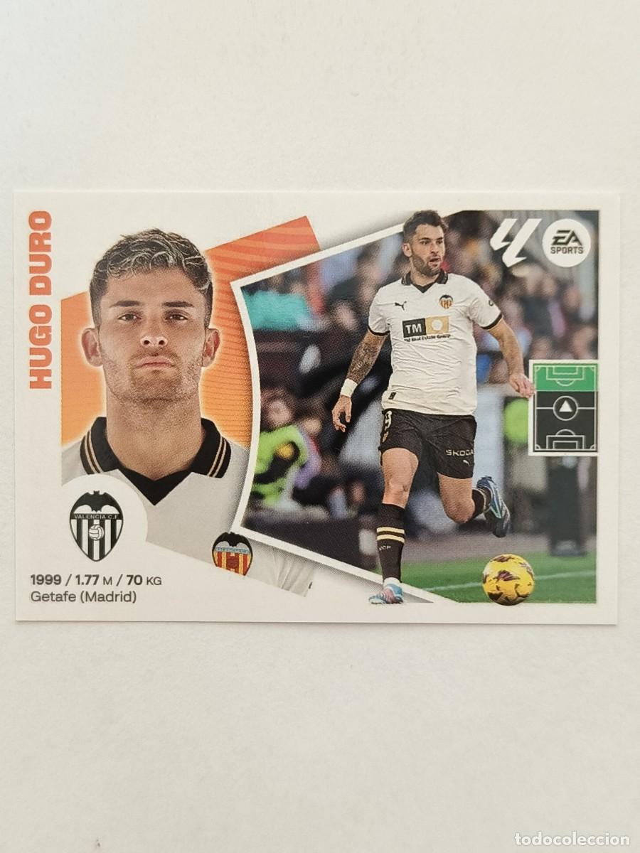 Cromos de f&uacute;tbol: #20 HUGO DURO (VALENCIA C.F.) LIGA 24/25 ESTE