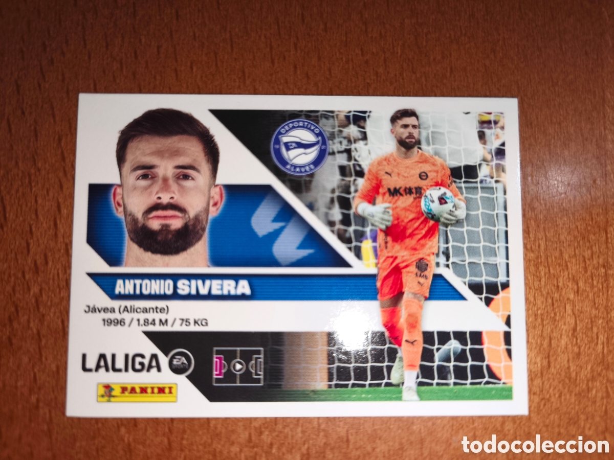 Cromos de f&uacute;tbol: Sivera n&deg;3 liga este 26/27 Deportivo Alav&eacute;s