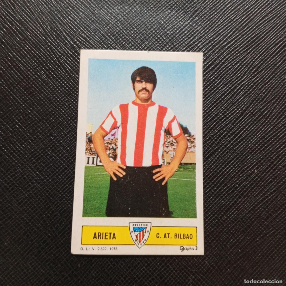 Cromos de f&uacute;tbol: ARIETA BILBAO ESTE 1973 1974 CROMO FUTBOL LIGA 73 74 - DESPEGADO - A206 PG6