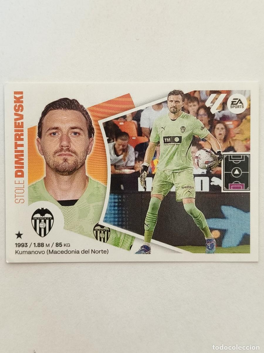 Cromos de f&uacute;tbol: #DIMITRIEVSKI ULTIMOS FICHAJES 25 (VALENCIA C.F.) LIGA 24/25 ESTE