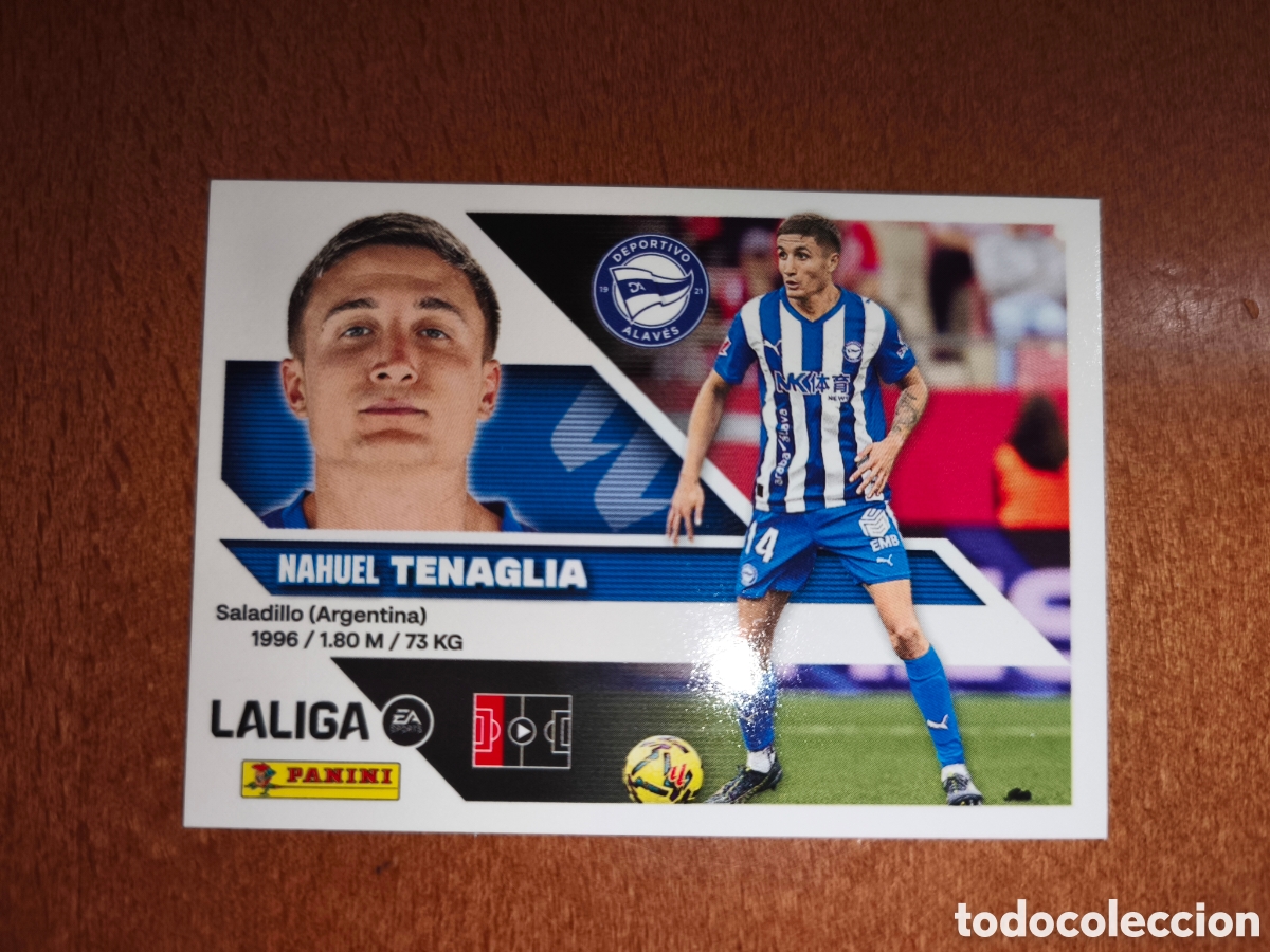 Cromos de f&uacute;tbol: Tenaglia n&deg;7 liga este 26/27 Deportivo Alav&eacute;s